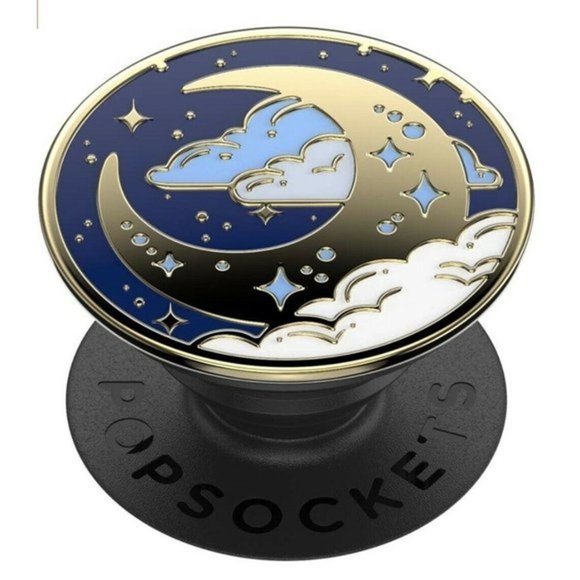Popsocket - Phone Grip & Stand With Swappable Top - Enamel Fly Me To The Moon - Picture 5 of 6